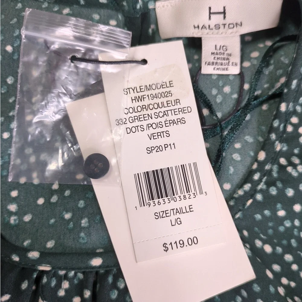 👯♀️Host Pick⚡️ H by Halston Elasticized Long Sleeve Dress - Picture 7 of 8